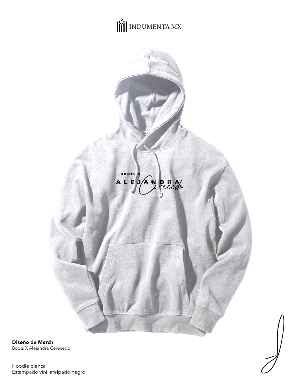 Hoodie blanca