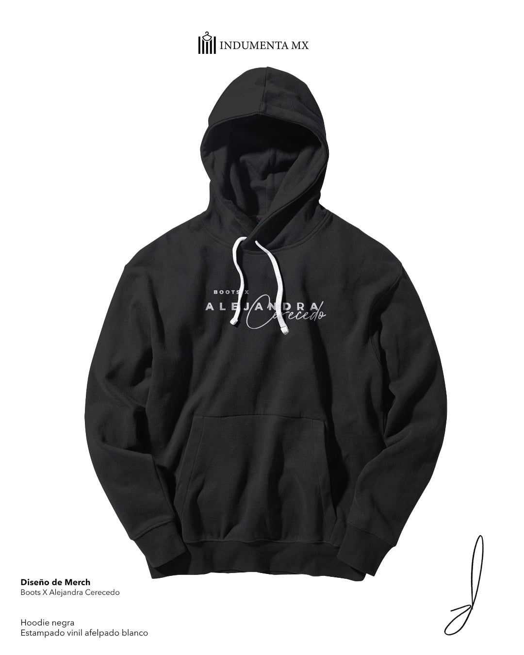 Hoodie negra
